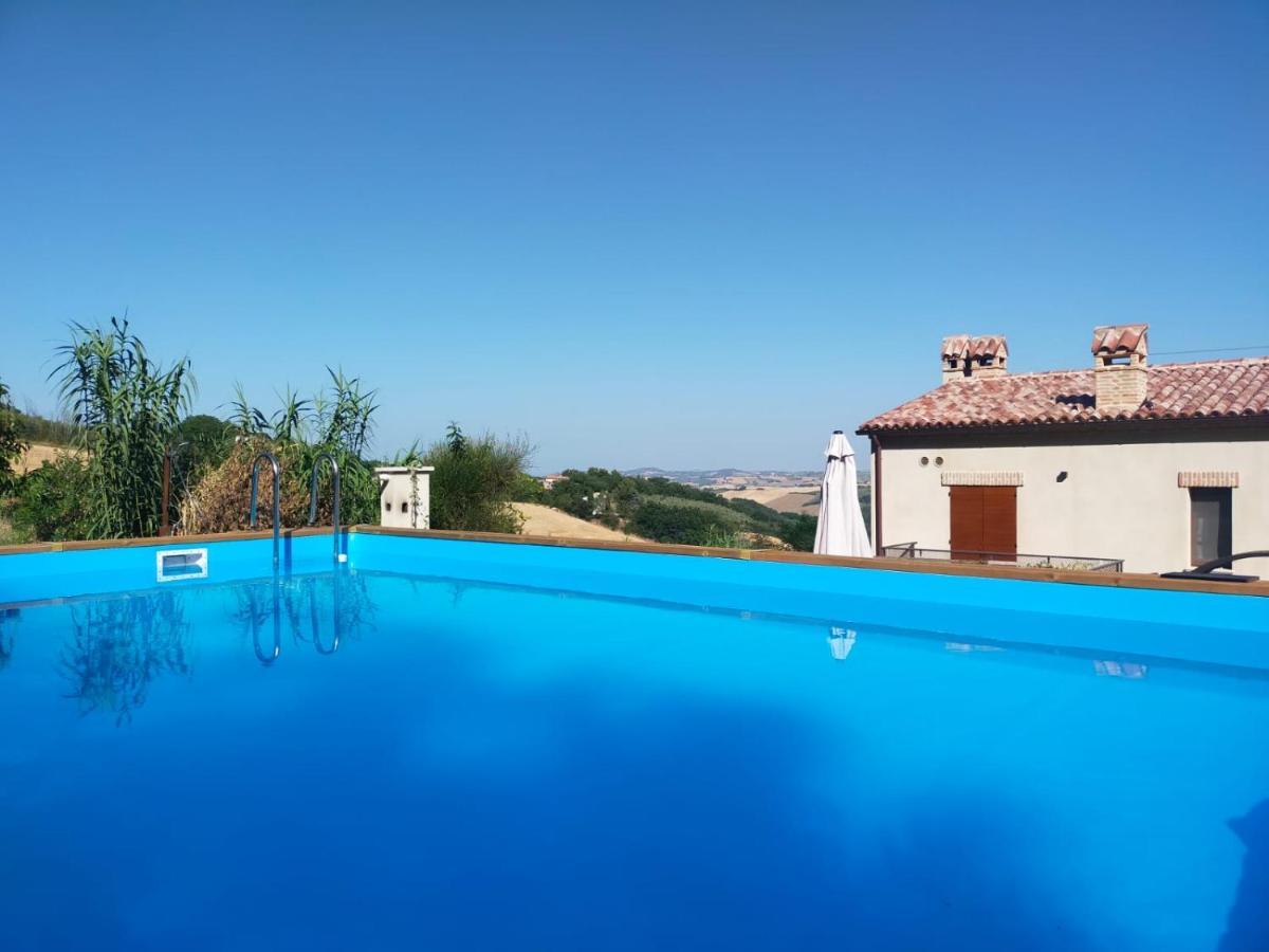 Ferienwohnung Ca`Rosei Monteciccardo Exterior foto