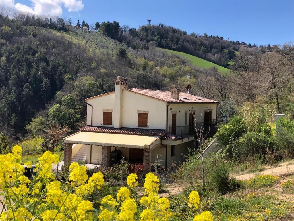 Ferienwohnung Ca`Rosei Monteciccardo Exterior foto