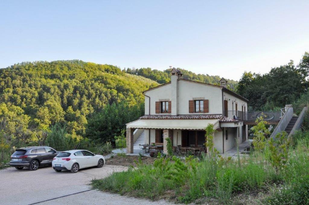 Ferienwohnung Ca`Rosei Monteciccardo Exterior foto