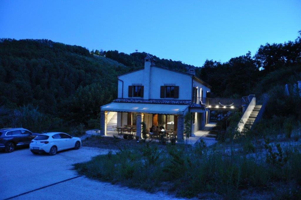 Ferienwohnung Ca`Rosei Monteciccardo Exterior foto